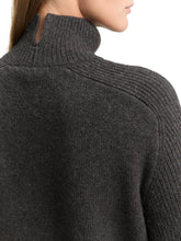 Afbeelding in Gallery-weergave laden, TOM TAILOR DENIM KNIT MOCK-NECK WITH SADDLE SHOULDER shale grey melange

