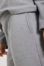Afbeelding in Gallery-weergave laden, FREEQUENT PANTALON EMBER WIDE LEG FULL LENGTH medium grey mel.
