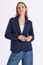Afbeelding in Gallery-weergave laden, FREEQUENT BLAZER NANNI SHORT navy blazer

