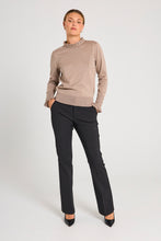 Afbeelding in Gallery-weergave laden, FREEQUENT BROEK ISADORA BOOTCUT FULL LENGTH FLARED LEGS black
