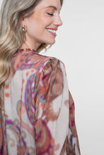 Afbeelding in Gallery-weergave laden, GEISHA SHIRT cassis/orange
