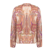 Afbeelding in Gallery-weergave laden, GEISHA SHIRT cassis/orange
