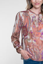 Afbeelding in Gallery-weergave laden, GEISHA SHIRT cassis/orange

