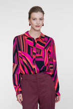 Afbeelding in Gallery-weergave laden, GEISHA BLOUSE fuchsia/coral
