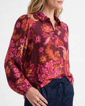 Afbeelding in Gallery-weergave laden, GEISHA BLOUSE fuchsia/coral
