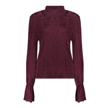 Afbeelding in Gallery-weergave laden, GEISHA SHIRT bordeaux
