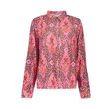 Afbeelding in Gallery-weergave laden, GEISHA BLOUSE bordeaux/fuchsia
