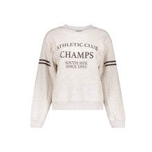 Afbeelding in Gallery-weergave laden, GEISHA SWEAT CHAMPS beige melange/brown
