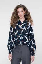 Afbeelding in Gallery-weergave laden, GEISHA BLOUSE sand/blue

