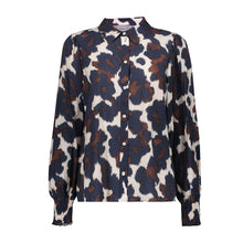 Afbeelding in Gallery-weergave laden, GEISHA BLOUSE sand/blue
