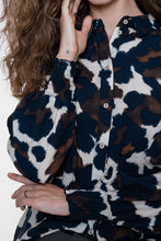 Afbeelding in Gallery-weergave laden, GEISHA BLOUSE sand/blue
