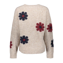 Afbeelding in Gallery-weergave laden, GEISHA PULL FLOWERS sand/burgundy/navy
