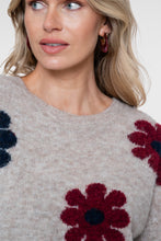 Afbeelding in Gallery-weergave laden, GEISHA PULL FLOWERS sand/burgundy/navy
