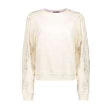 Afbeelding in Gallery-weergave laden, GEISHA SWEAT FOIL PRINTED SLEEVES light sand
