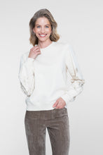 Afbeelding in Gallery-weergave laden, GEISHA SWEAT FOIL PRINTED SLEEVES light sand
