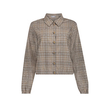 Afbeelding in Gallery-weergave laden, GEISHA BLOUSE camel/grey
