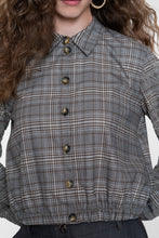 Afbeelding in Gallery-weergave laden, GEISHA BLOUSE camel/grey
