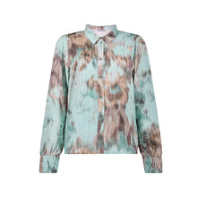 Afbeelding in Gallery-weergave laden, GEISHA BLOUSE camel/mint
