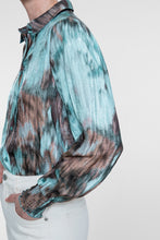 Afbeelding in Gallery-weergave laden, GEISHA BLOUSE camel/mint
