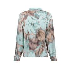 Afbeelding in Gallery-weergave laden, GEISHA BLOUSE camel/mint
