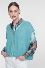 Afbeelding in Gallery-weergave laden, GEISHA BLOUSE camel/mint
