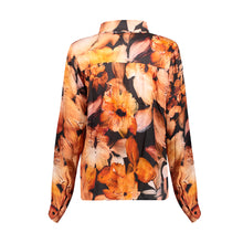 Afbeelding in Gallery-weergave laden, GEISHA BLOUSE brique/black
