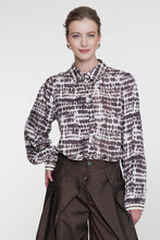Afbeelding in Gallery-weergave laden, GEISHA BLOUSE brown/sand
