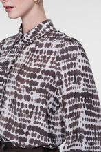 Afbeelding in Gallery-weergave laden, GEISHA BLOUSE brown/sand
