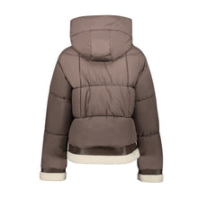 Load image into Gallery viewer, GEISHA JACKET SHORT WITH TEDDY brown
