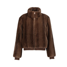 Load image into Gallery viewer, GEISHA JACKET FAKE FUR brown
