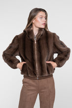 Load image into Gallery viewer, GEISHA JACKET FAKE FUR brown
