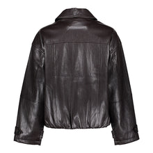 Load image into Gallery viewer, GEISHA JACKET PU dark brown
