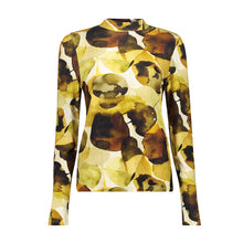 Load image into Gallery viewer, GEISHA SHIRT ocher yellow/green
