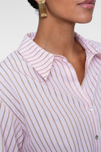 Afbeelding in Gallery-weergave laden, GEISHA BLOUSE STRIPE pink/caramel

