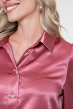 Afbeelding in Gallery-weergave laden, GEISHA BLOUSE SATIN WITH BUTTONS rosebud
