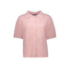 Load image into Gallery viewer, GEISHA SHORT SLEEVES COLLAR soft pink

