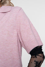 Load image into Gallery viewer, GEISHA SHORT SLEEVES COLLAR soft pink
