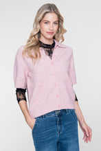 Load image into Gallery viewer, GEISHA SHORT SLEEVES COLLAR soft pink
