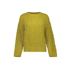 Load image into Gallery viewer, GEISHA PULL FANCY KNIT green lime
