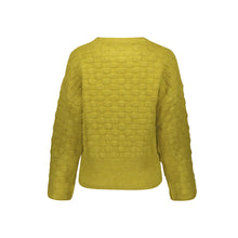 Load image into Gallery viewer, GEISHA PULL FANCY KNIT green lime
