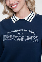 Afbeelding in Gallery-weergave laden, GEISHA SWEAT AMAZING DAYS navy
