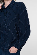 Afbeelding in Gallery-weergave laden, GEISHA BLOUSE dark blue
