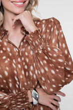 Afbeelding in Gallery-weergave laden, GEISHA BLOUSE camel/ecru
