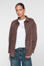 Afbeelding in Gallery-weergave laden, GEISHA BLOUSE SUEDINE dark brown

