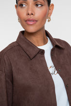 Afbeelding in Gallery-weergave laden, GEISHA BLOUSE SUEDINE dark brown
