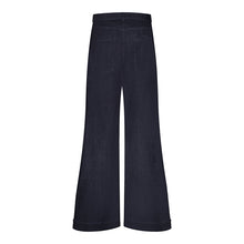 Afbeelding in Gallery-weergave laden, GEISHA JEANS WIDE &amp; BELT dark blue denim

