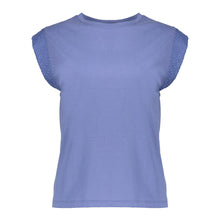 Afbeelding in Gallery-weergave laden, GEISHA T-SHIRT EMBROIDERED S/S light blue
