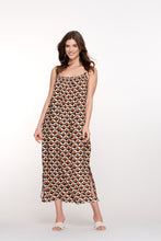 Load image into Gallery viewer, GEISHA DRESS black/tobacco
