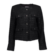 Afbeelding in Gallery-weergave laden, GEISHA JACKET TWEED black
