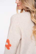 Afbeelding in Gallery-weergave laden, GEISHA PULLOVERS FLOWERS off white/fuchsia/orange/green
